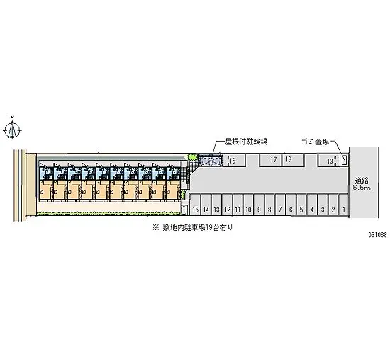 ★手数料０円★上越市昭和町　月極駐車場（LP）